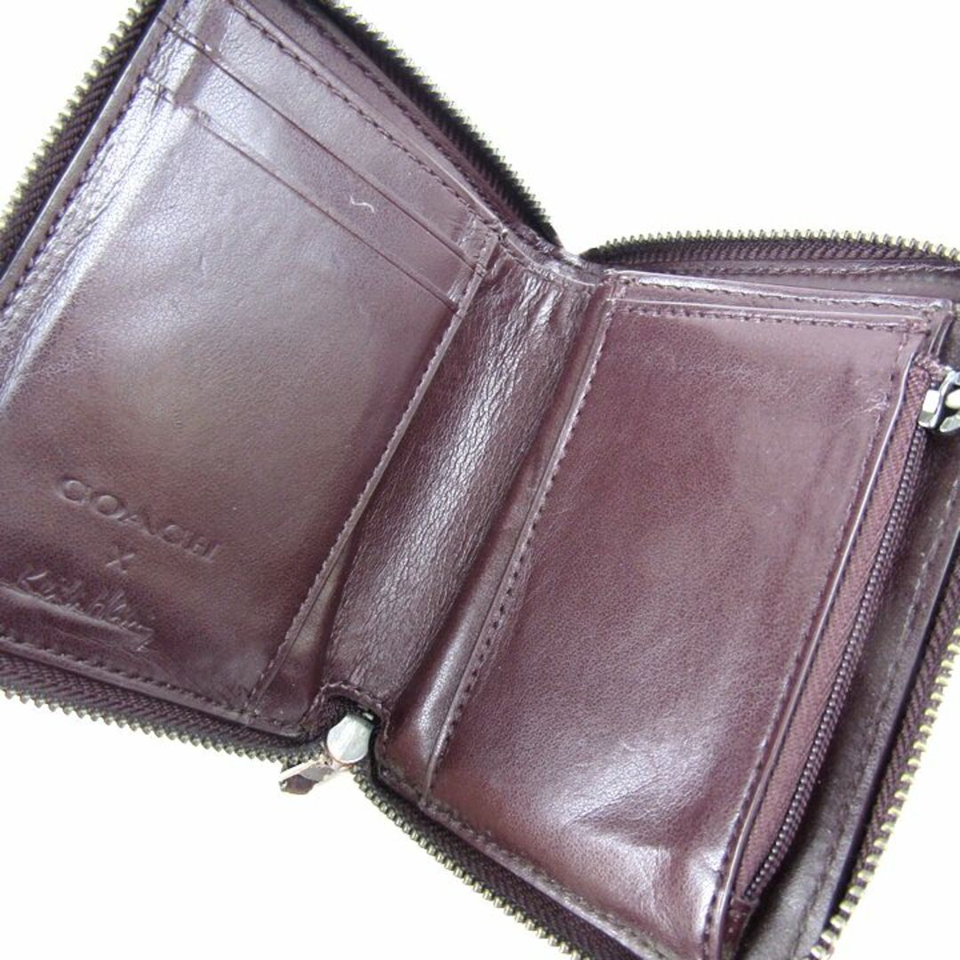 COACH - コーチ キースへリング コラボ 二つ折り財布 ラウンド