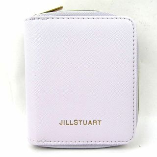 ジルスチュアート(JILLSTUART)のジルスチュアート レザー調 マルチケース 未使用 ノベルティ ブランド カードケース 小物 レディース パープル JILLSTUART(その他)