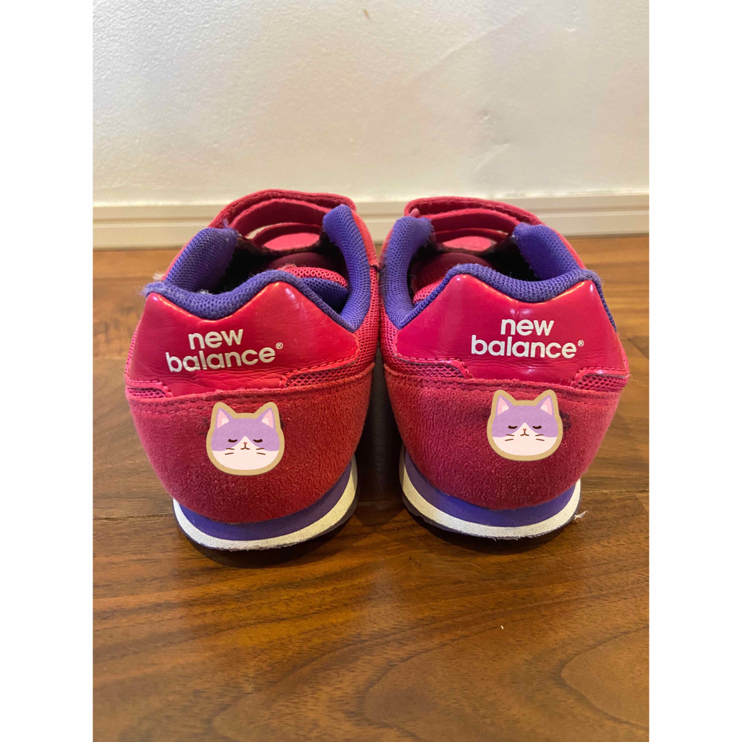 New Balance(ニューバランス)のnew balance スニーカー ピンク 21cm キッズ キッズ/ベビー/マタニティのキッズ靴/シューズ(15cm~)(スニーカー)の商品写真