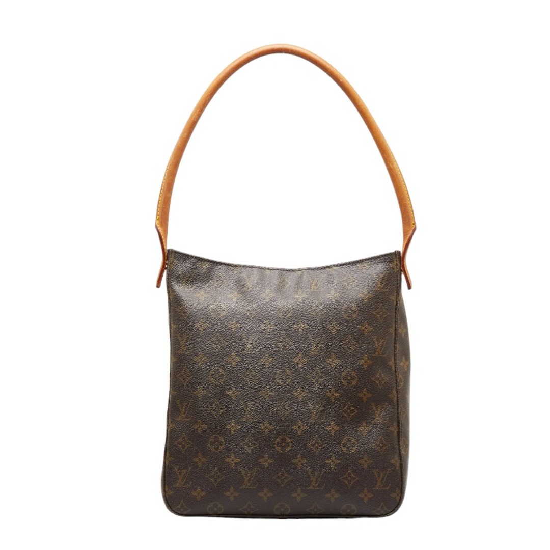 ルイ ヴィトン モノグラム ルーピングGM ショルダーバッグ ハンドバッグ M51145 PVC レディース LOUIS VUITTON 【222-19409】