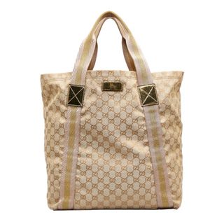 グッチ(Gucci)のグッチ GGキャンバス シェリーライン トートバッグ 189669 キャンバス レディース GUCCI 【1-0119539】(トートバッグ)