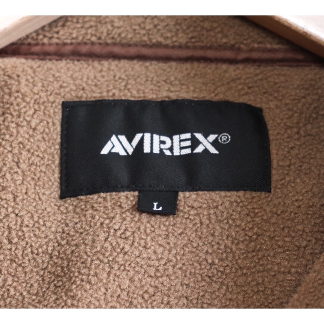 AVIREX(アヴィレックス)の《アヴィレックス》新品 M-65 もこふわ フリースキルトジャケット L メンズのジャケット/アウター(ミリタリージャケット)の商品写真