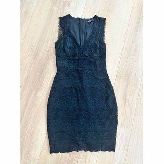 ゲス(GUESS)の[arii様専用]Guess black lace mini dress (ミニワンピース)