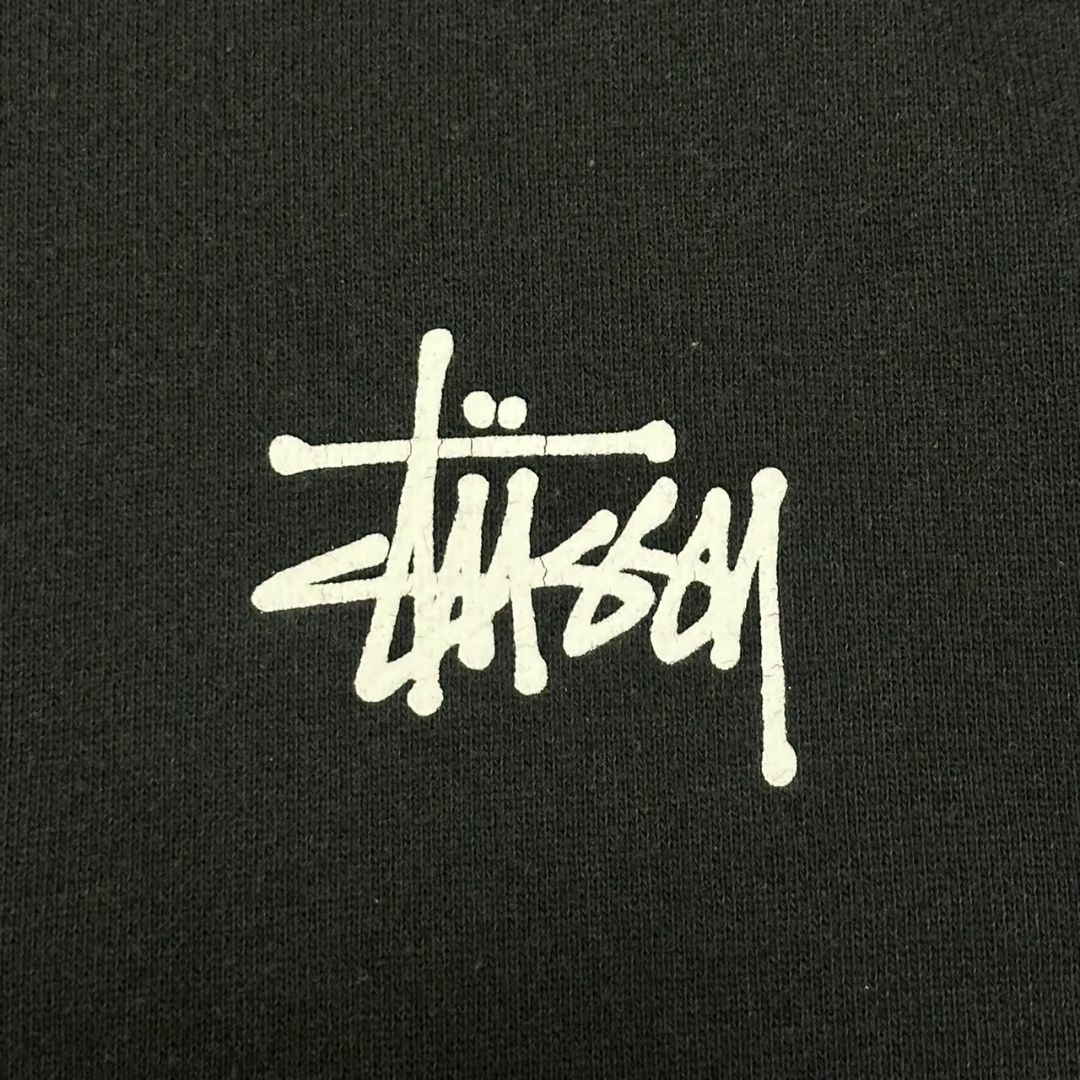 STUSSY   人気デザインステューシー L 両面デザイン スウェット