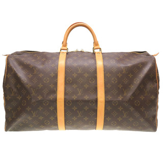 ルイヴィトン(LOUIS VUITTON)のルイ ヴィトン モノグラム キーポル55 M41424 ボストンバッグ バッグ LV 0064 【中古】 LOUIS VUITTON メンズ(ボストンバッグ)