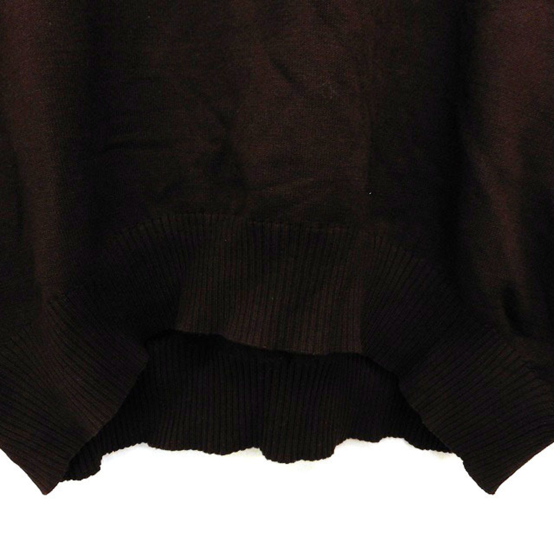 moussy(マウジー)のマウジー ニット セーター ハイネック ロングテール リブ ハイゲージ 長袖 F レディースのトップス(ニット/セーター)の商品写真