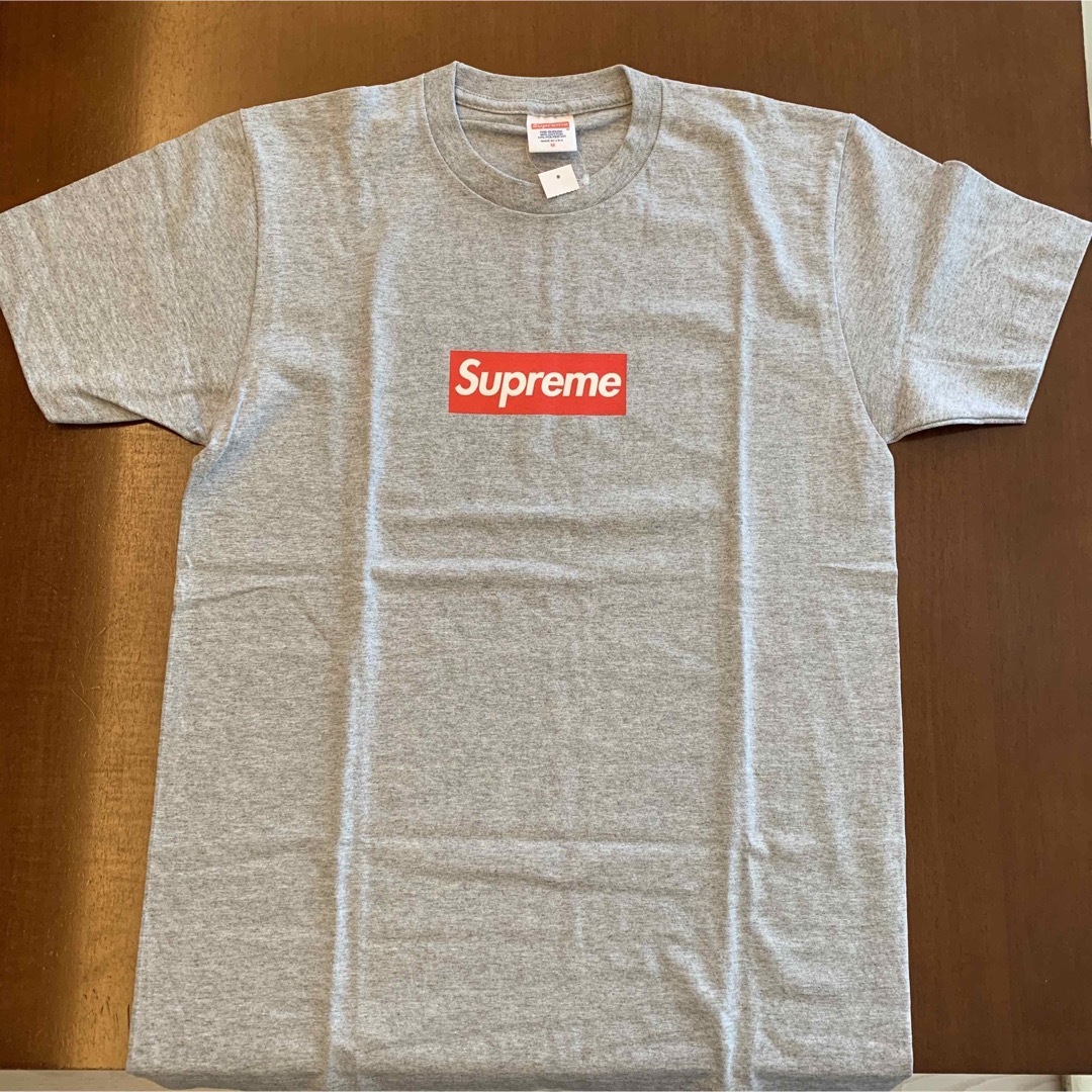 supreme BOXロゴTシャツ 20th グレー　M 新品