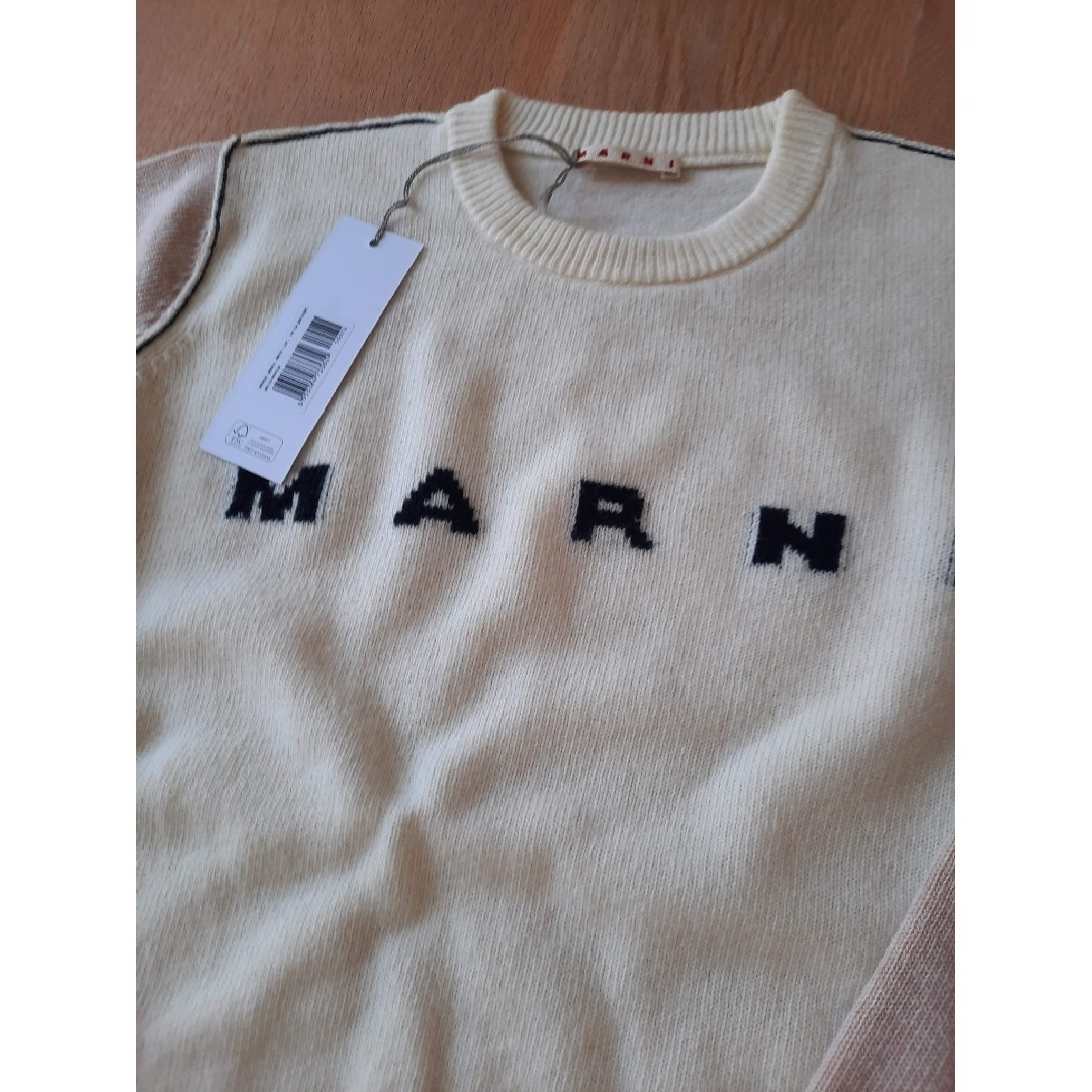 Marni(マルニ)の⭐新品/MARNI   バイカラーニット セーター 12Y/Sサイズ レディースのトップス(ニット/セーター)の商品写真