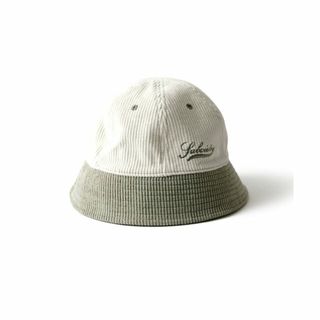 サブサエティ(Subciety)の【OLIVE】2TONE CORDUROY HAT(ハット)