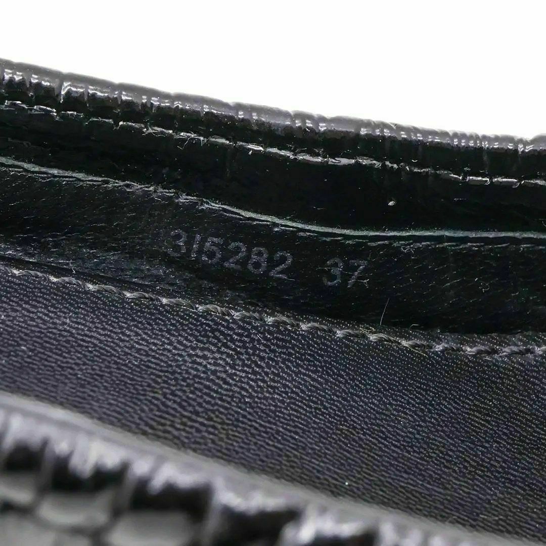 《希少》PRADA ローファー エナメル ロゴ レディース 23.5cm