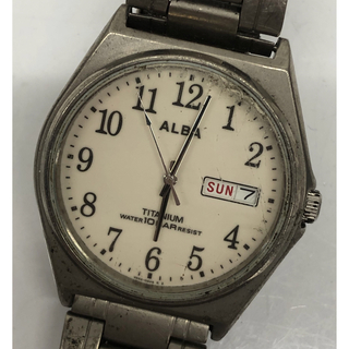 アルバ(ALBA)のA1419 ジャンクアルバ　VX43-0AG0(腕時計(アナログ))