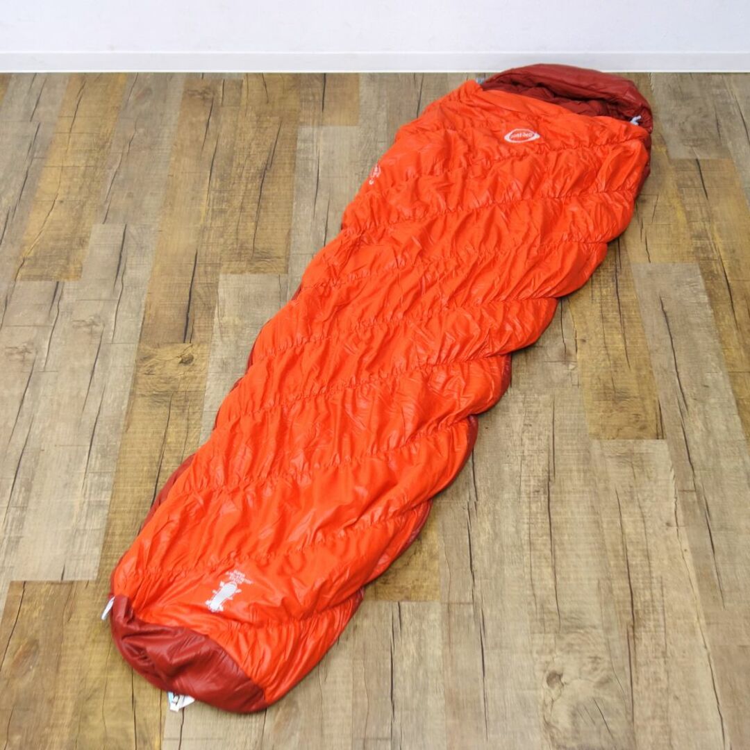 美品 モンベル mont-bell スーパースパイラル バロウバック 3 R/ZIP