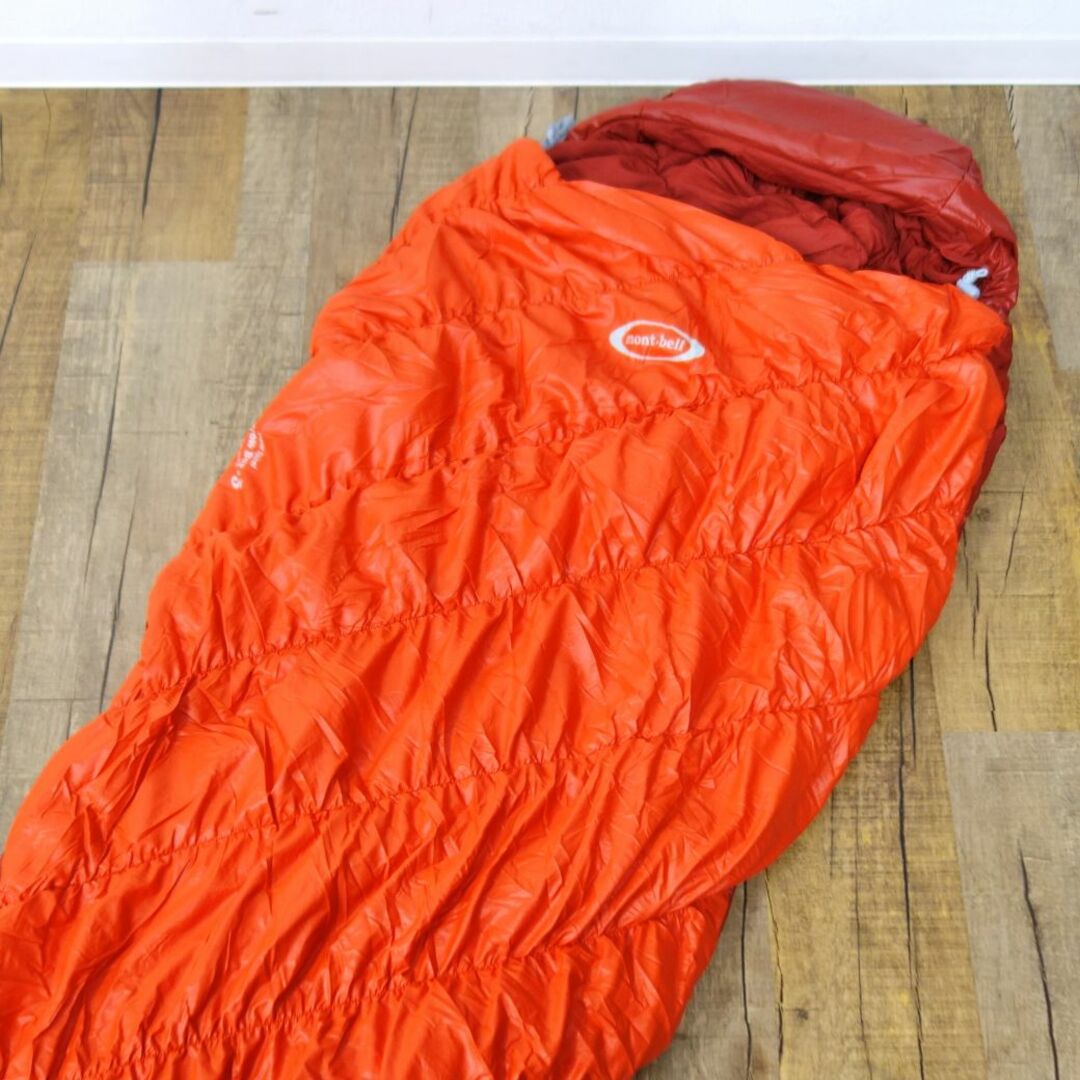 美品 モンベル mont-bell スーパースパイラル バロウバック 3 R/ZIP
