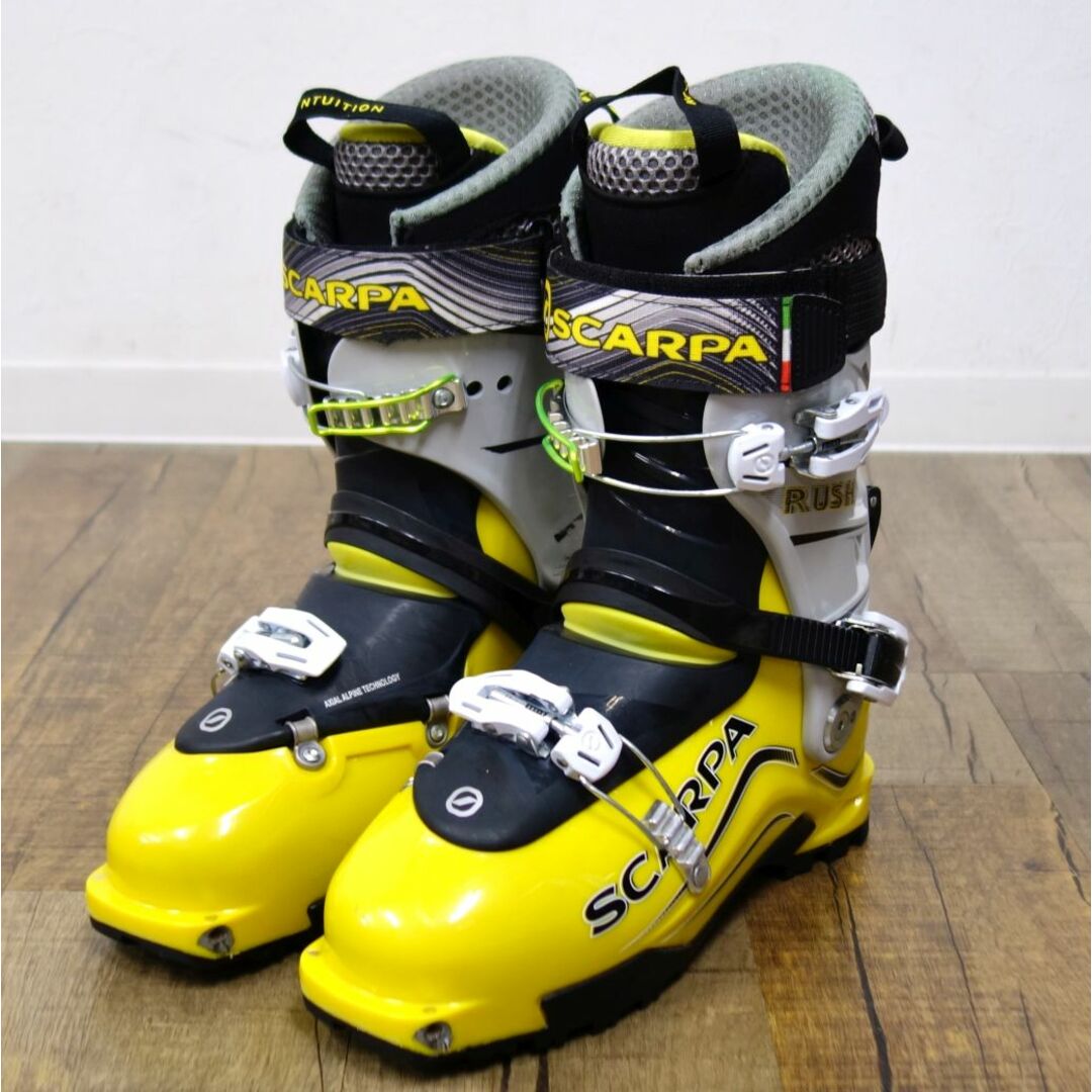 SCARPA(スカルパ)のスカルパ SCARPA スキーブーツ RUSH ラッシュ 26.5cm TLT規格 テックビンディング 3バックル 山スキー BC スキー アウトドア スポーツ/アウトドアのスキー(ブーツ)の商品写真