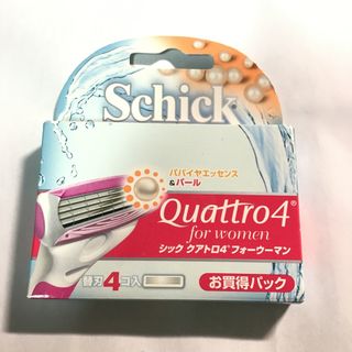 シック(Schick)のシック クアトロ4 フォーウーマン 替刃4個(カミソリ)