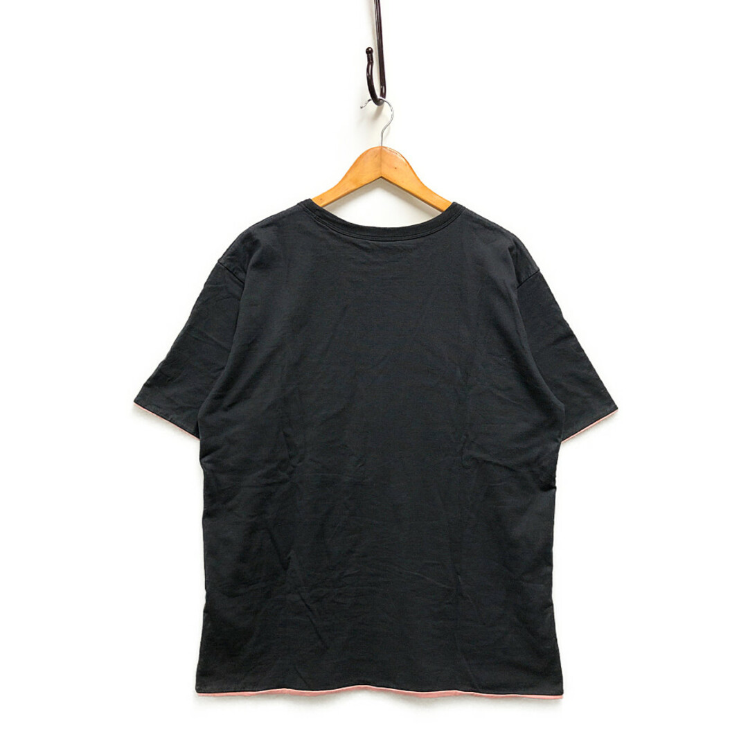 Needles(ニードルス)のNEEDLES ニードルス 品番 MR312 S/S Reversible Tee リバーシブル 半袖Ｔシャツ チャコール ピンク サイズL 正規品 / 32098 メンズのトップス(Tシャツ/カットソー(半袖/袖なし))の商品写真