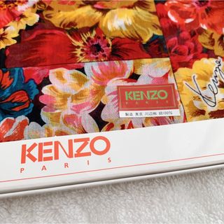 KENZO - 【新品】KENZO PARIS ケンゾー バンダナ タオルチーフ お