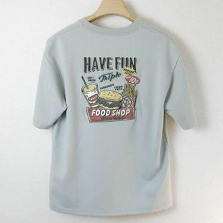 『新品』ジャンクフードＴシャツ【アイスグリーンM】(Tシャツ/カットソー(半袖/袖なし))