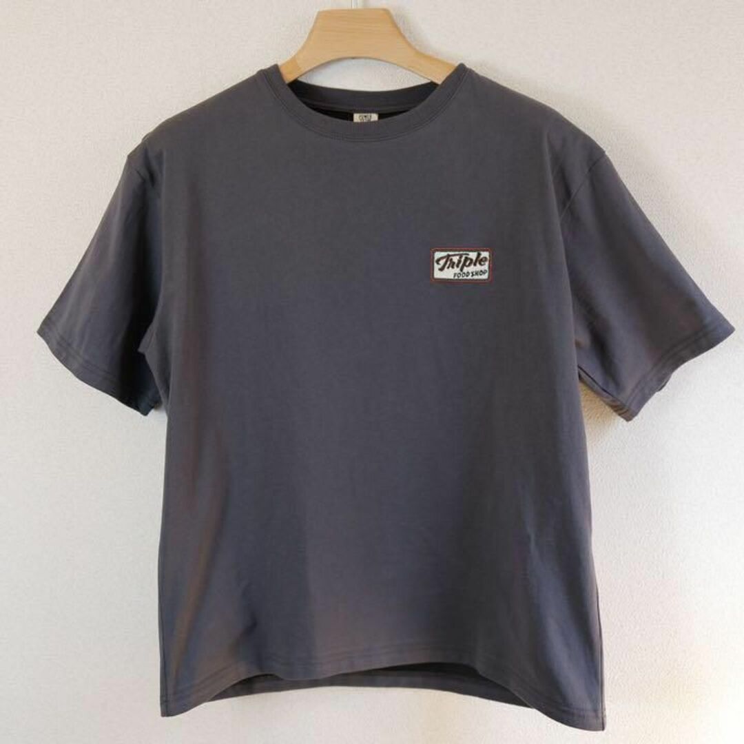 『新品』ジャンクフードＴシャツ【チャコールM】 メンズのトップス(Tシャツ/カットソー(半袖/袖なし))の商品写真