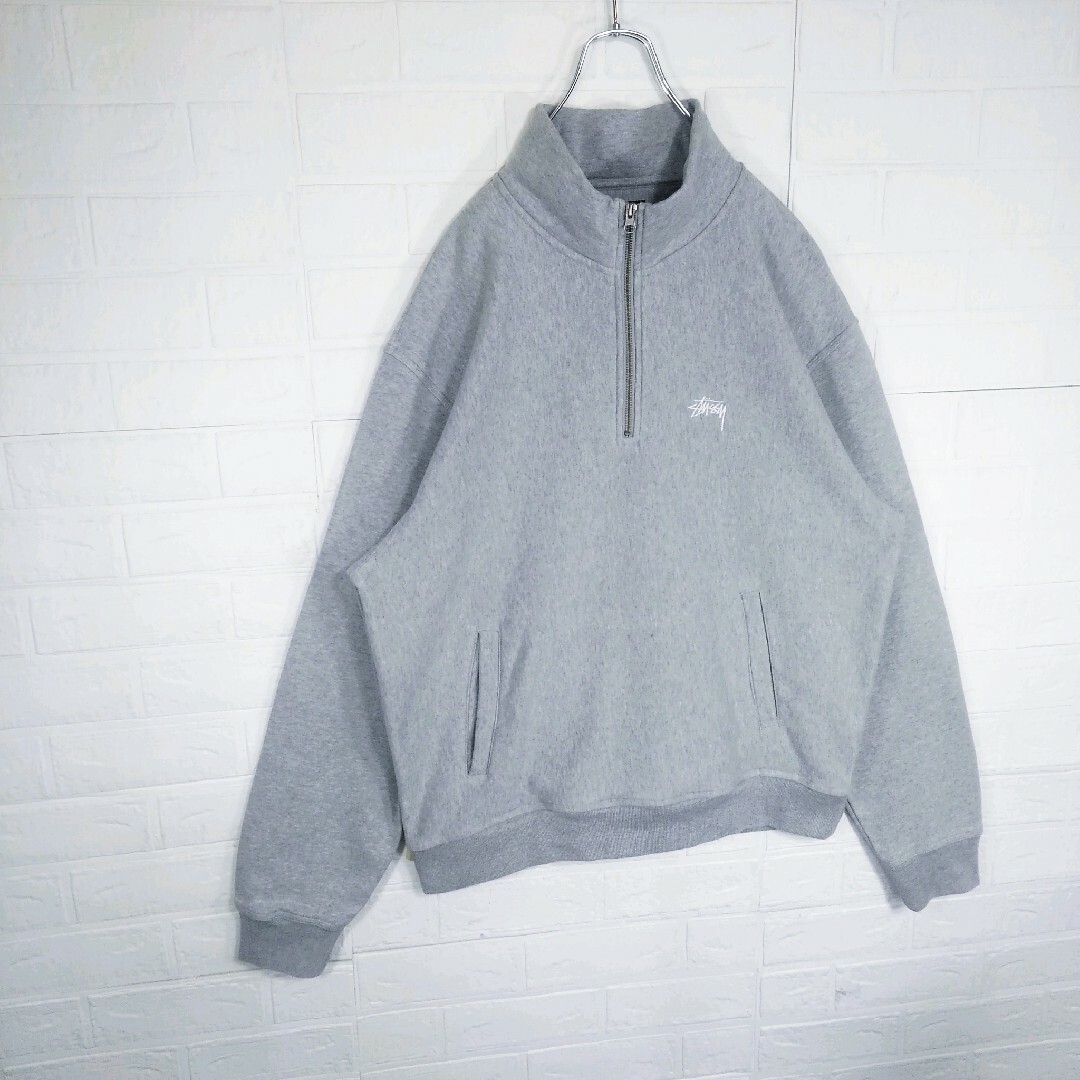 【レアカラー】Stussyステューシープルオーバーパーカーメンズグラデーション緑