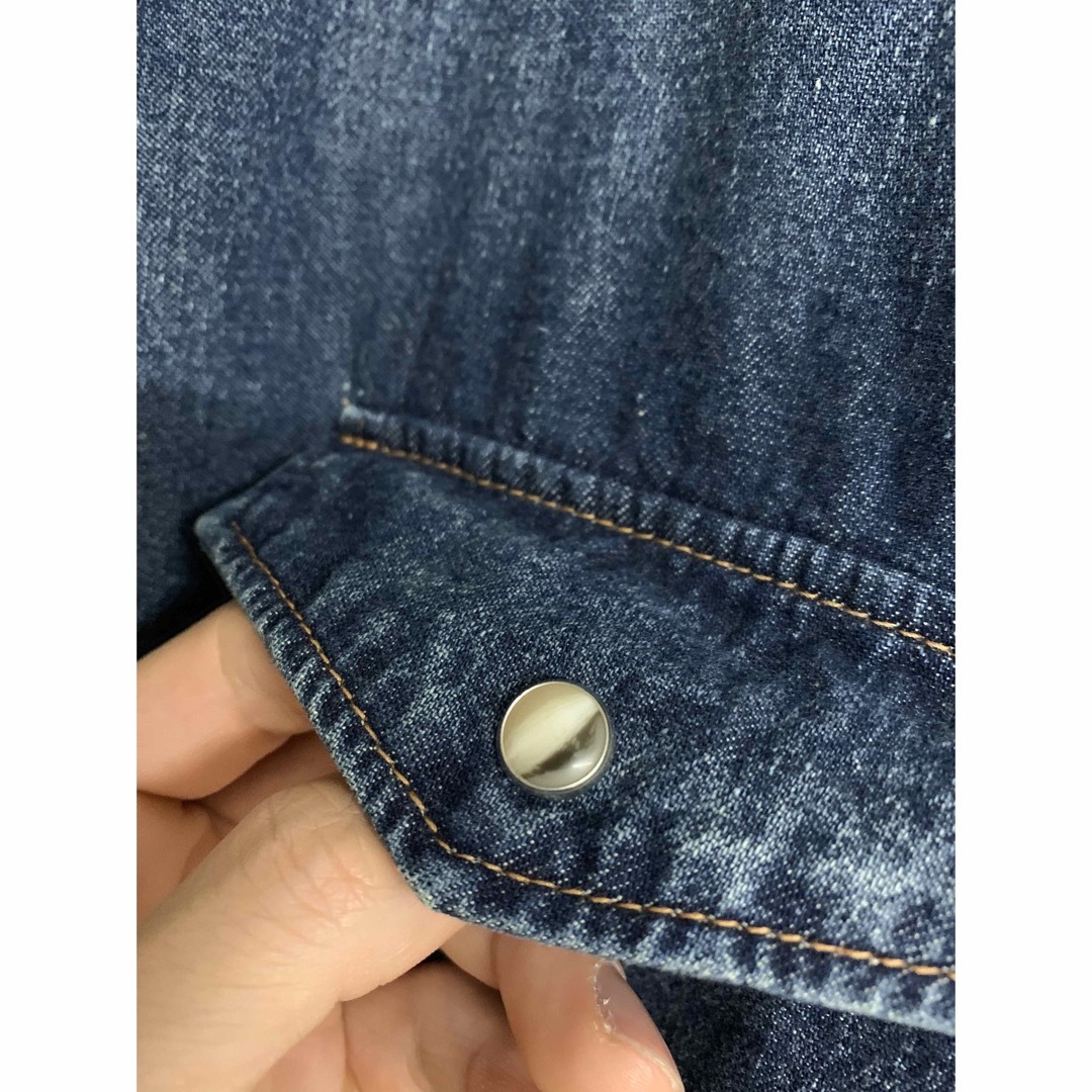 セリーヌ 20aw ヘビーウェイト デニムシャツ XL