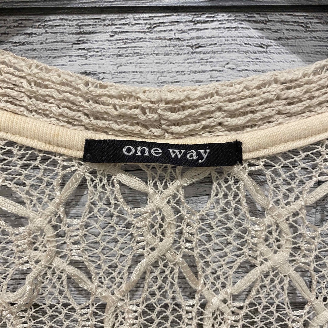 one*way(ワンウェイ)のワンウェイ ONE WAY ショール 結婚式 カーディガン パーティドレス レディースのファッション小物(マフラー/ショール)の商品写真