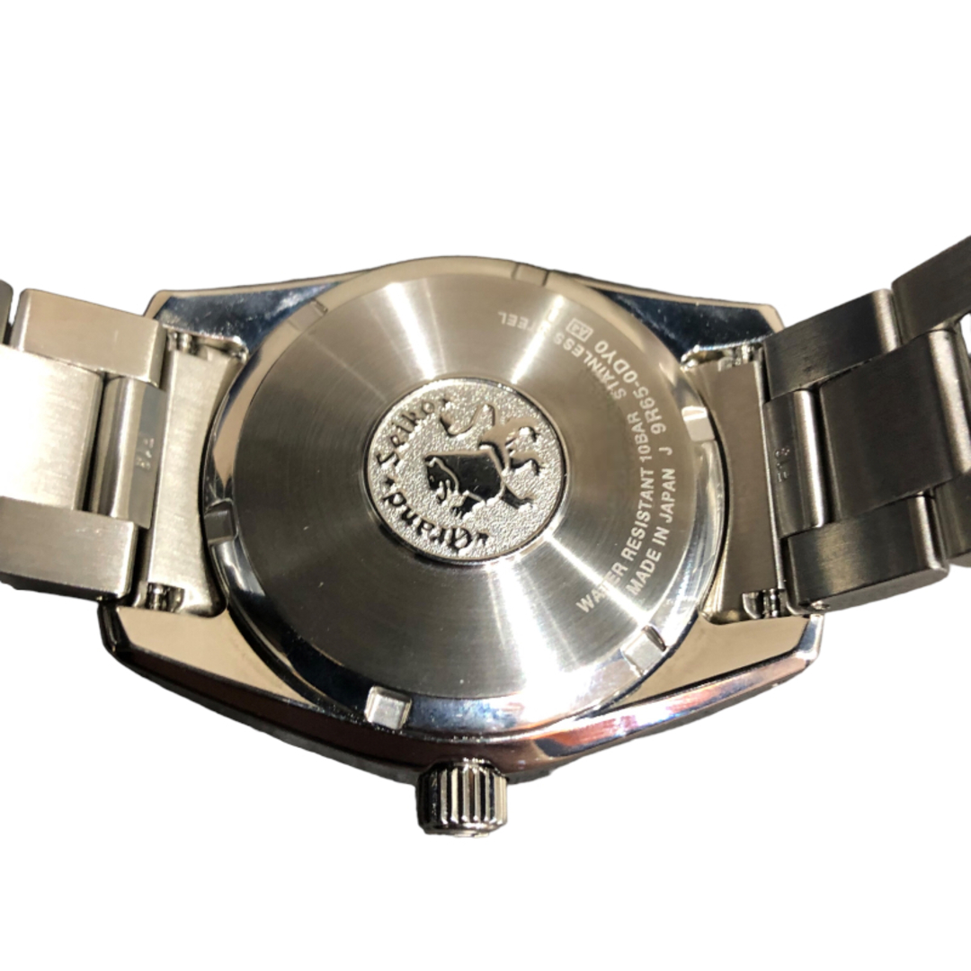 セイコー SEIKO ヘリテージコレクション　グランドセイコー　スプリングドライブ SBGA465 ホワイト ステンレススチール SS メンズ 腕時計
