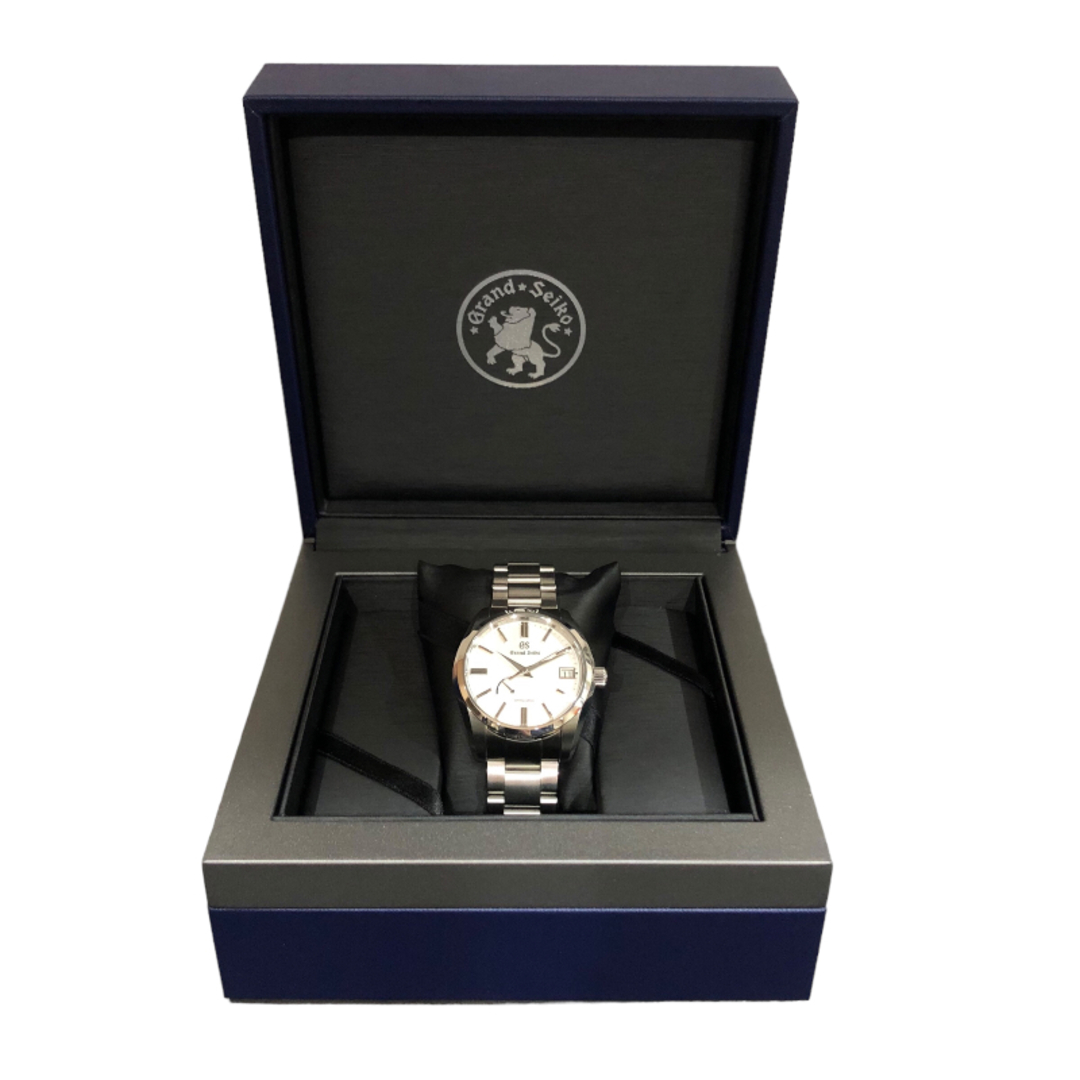セイコー SEIKO ヘリテージコレクション　グランドセイコー　スプリングドライブ SBGA465 ホワイト ステンレススチール SS メンズ 腕時計