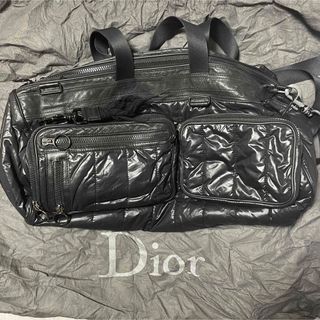 DIOR HOMME - DIOR HOMME ディオールオム deville ボストンバッグ　黒