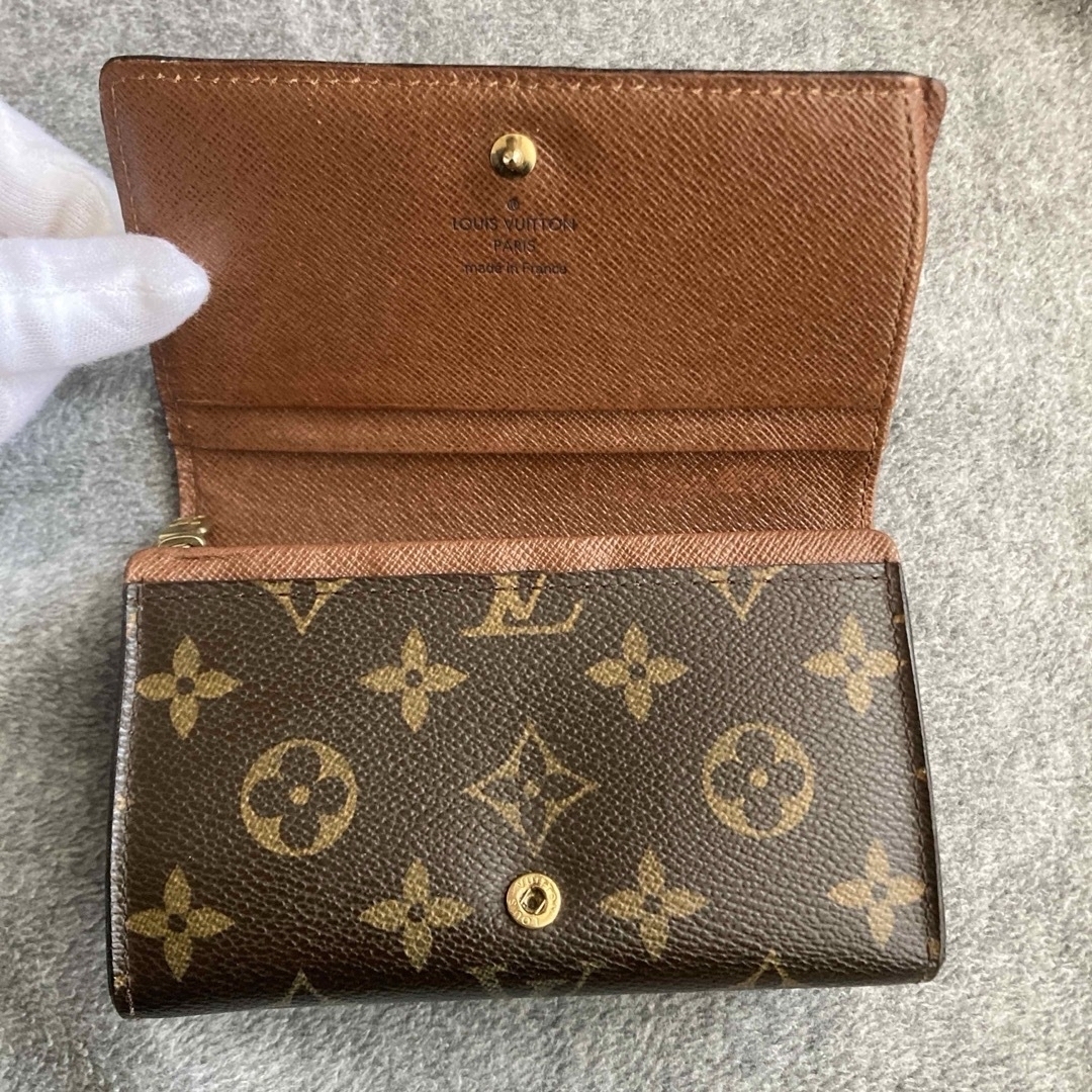 【匿名配送】LOUIS VUITTON ポルトフォイユ トレゾール　二つ折財布 3