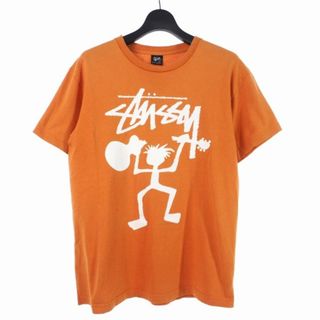 ステューシー Tシャツ・カットソー(メンズ)（オレンジ/橙色系）の通販