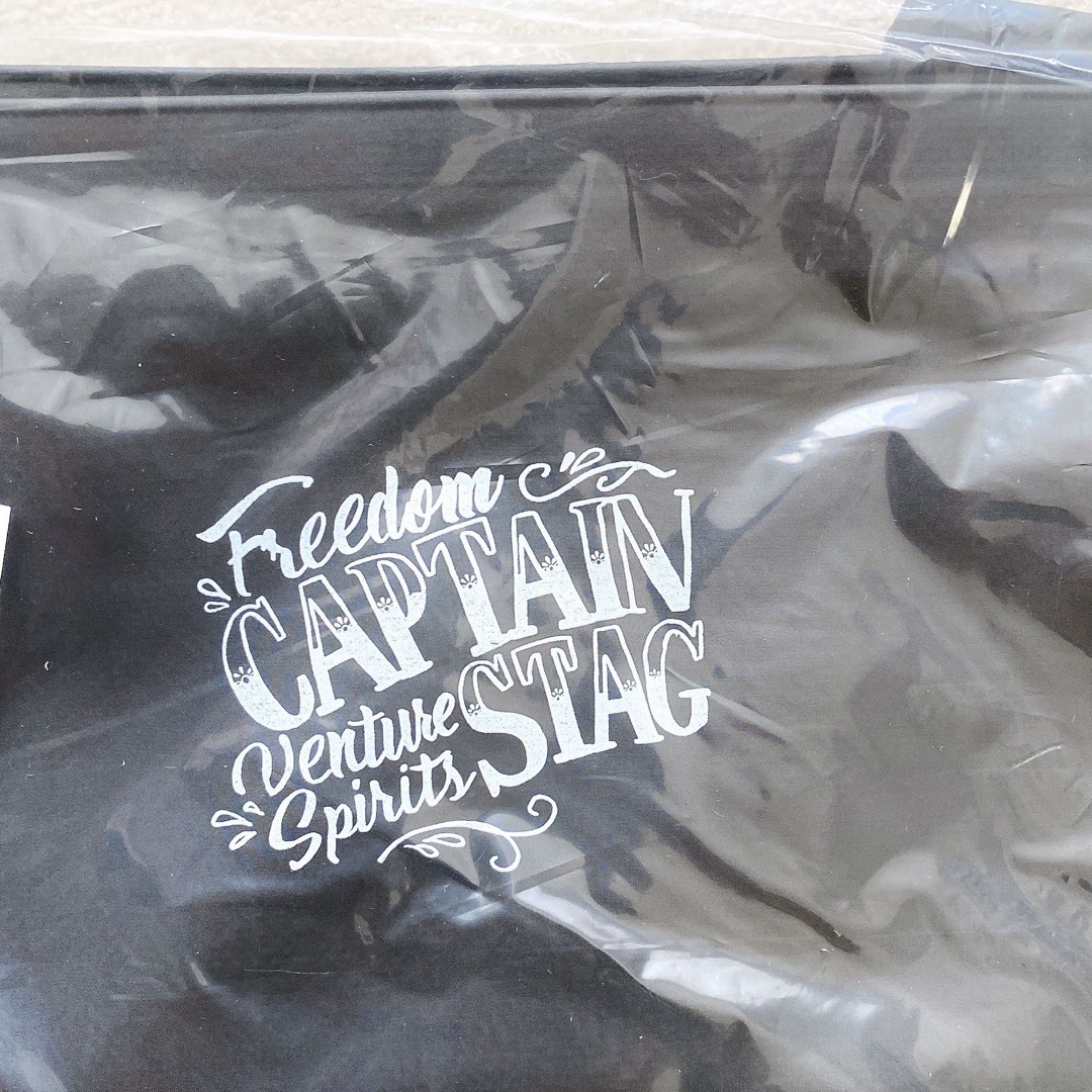 CAPTAIN STAG(キャプテンスタッグ)の新品⭐︎キャプテンスタッグ　ターポリン　トートバッグ　24L  黒　防水　大きい メンズのバッグ(トートバッグ)の商品写真