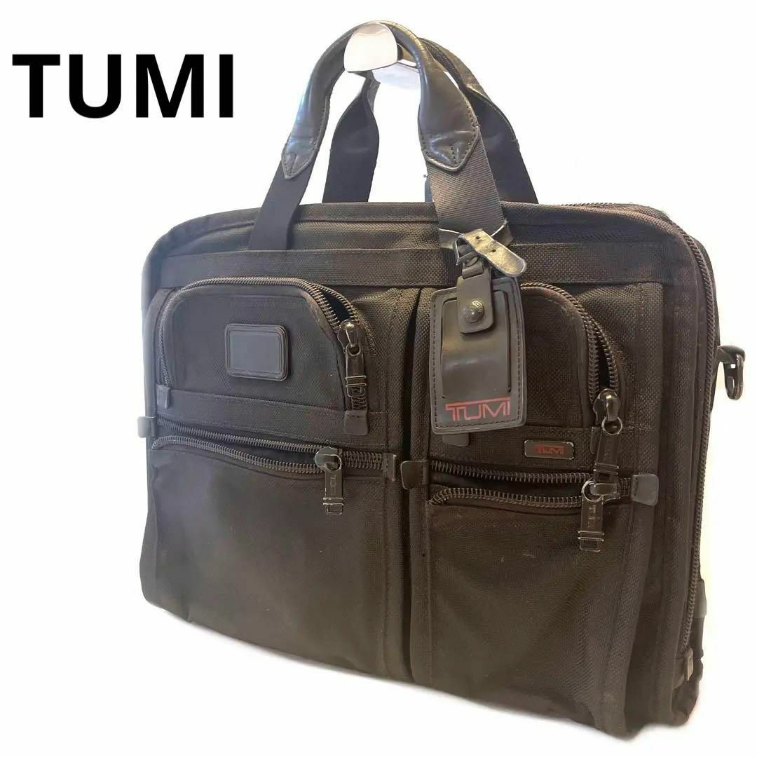 トゥミ TUMI ビジネスバッグ 2way 大容量 キャリーバッグ ブラック