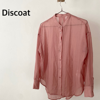 ディスコート(Discoat)のDiscoat ディスコート　薄手　長袖　シャツ　トップス(シャツ/ブラウス(長袖/七分))