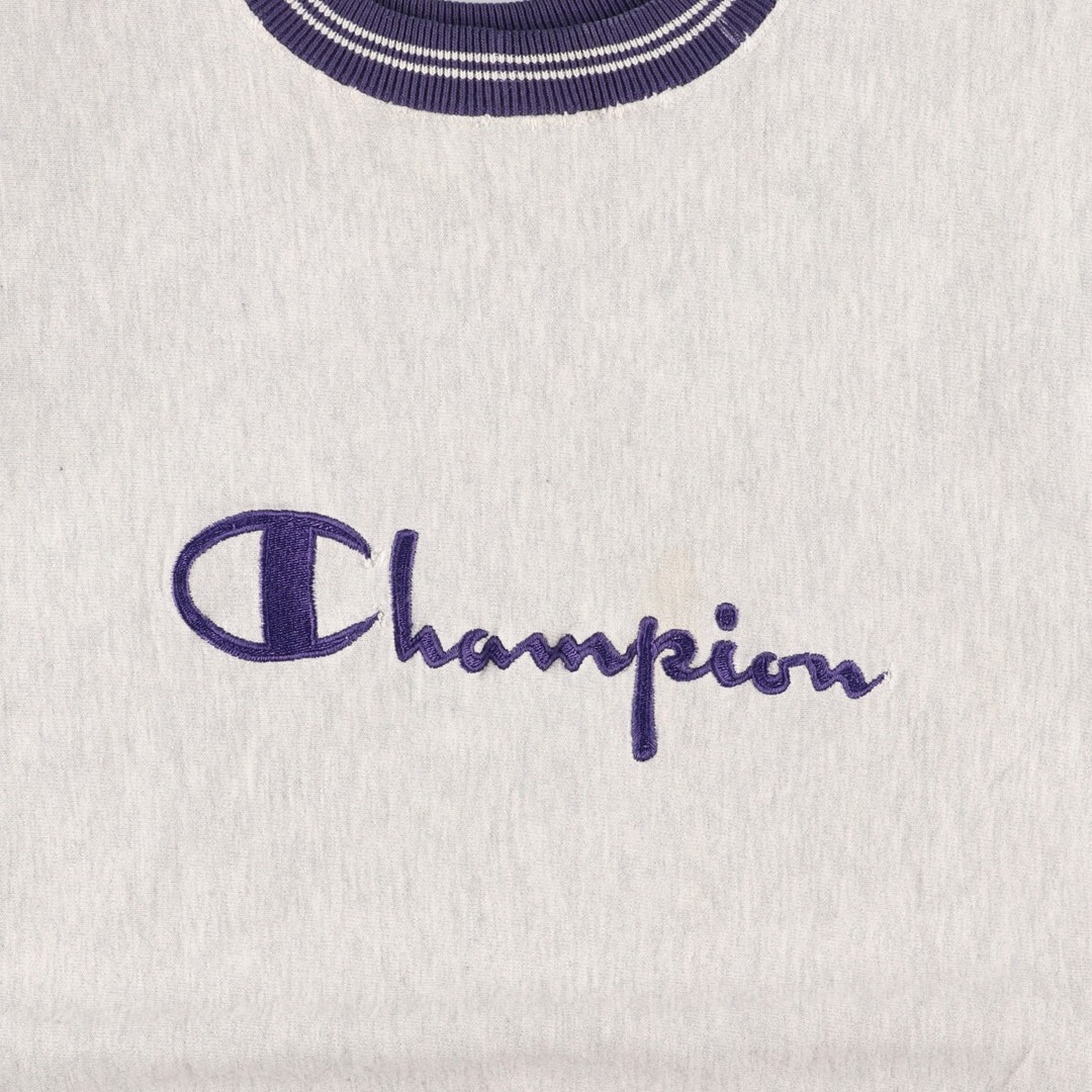 Champion - 古着 90年代 チャンピオン Champion リバースウィーブ 刺繍