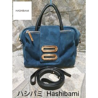 ハシバミ(Hashibami)のハシバミ Hashibami スエード×本革/2way/斜め掛けショルダーバッグ(ショルダーバッグ)