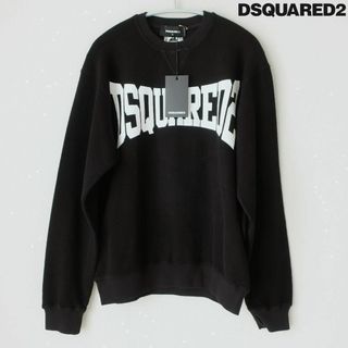 定価46200円 Dsquared2 ロゴスウェット　S 19AW ブラック　黒