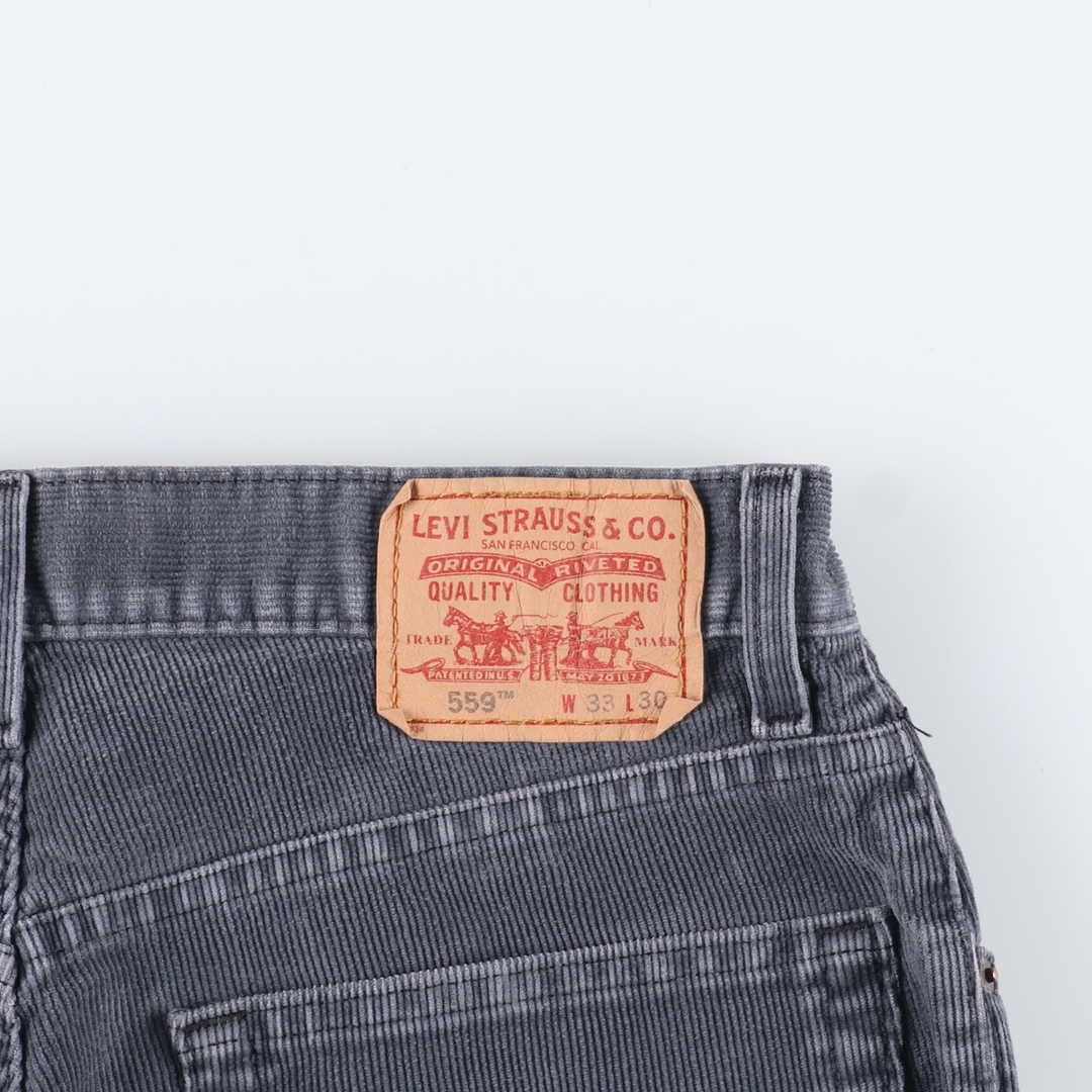 無地生産国リーバイス Levi's 559 RELAXED STRAIGHT コーデュロイパンツ メンズw33 /eaa376151