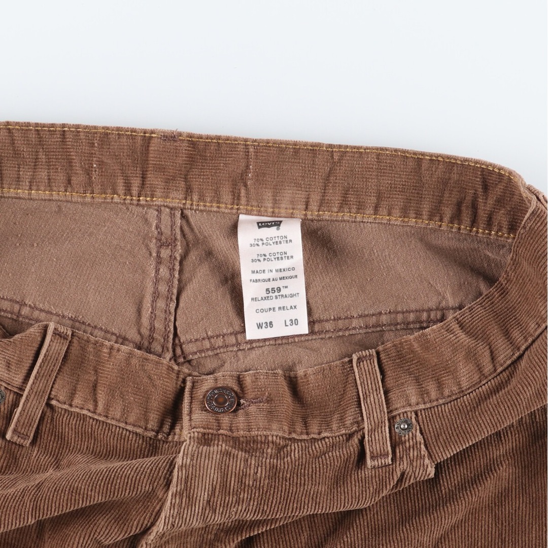 Levi's(リーバイス)の古着 リーバイス Levi's 559 RELAXED STRAIGHT コーデュロイパンツ メンズw36 /eaa376155 メンズのパンツ(その他)の商品写真