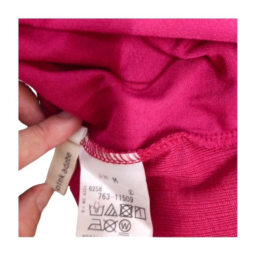 PINK ADOBE(ピンクアドべ)の🍎ピンクアドベリバーシブルレディースM🍎 レディースのトップス(Tシャツ(半袖/袖なし))の商品写真