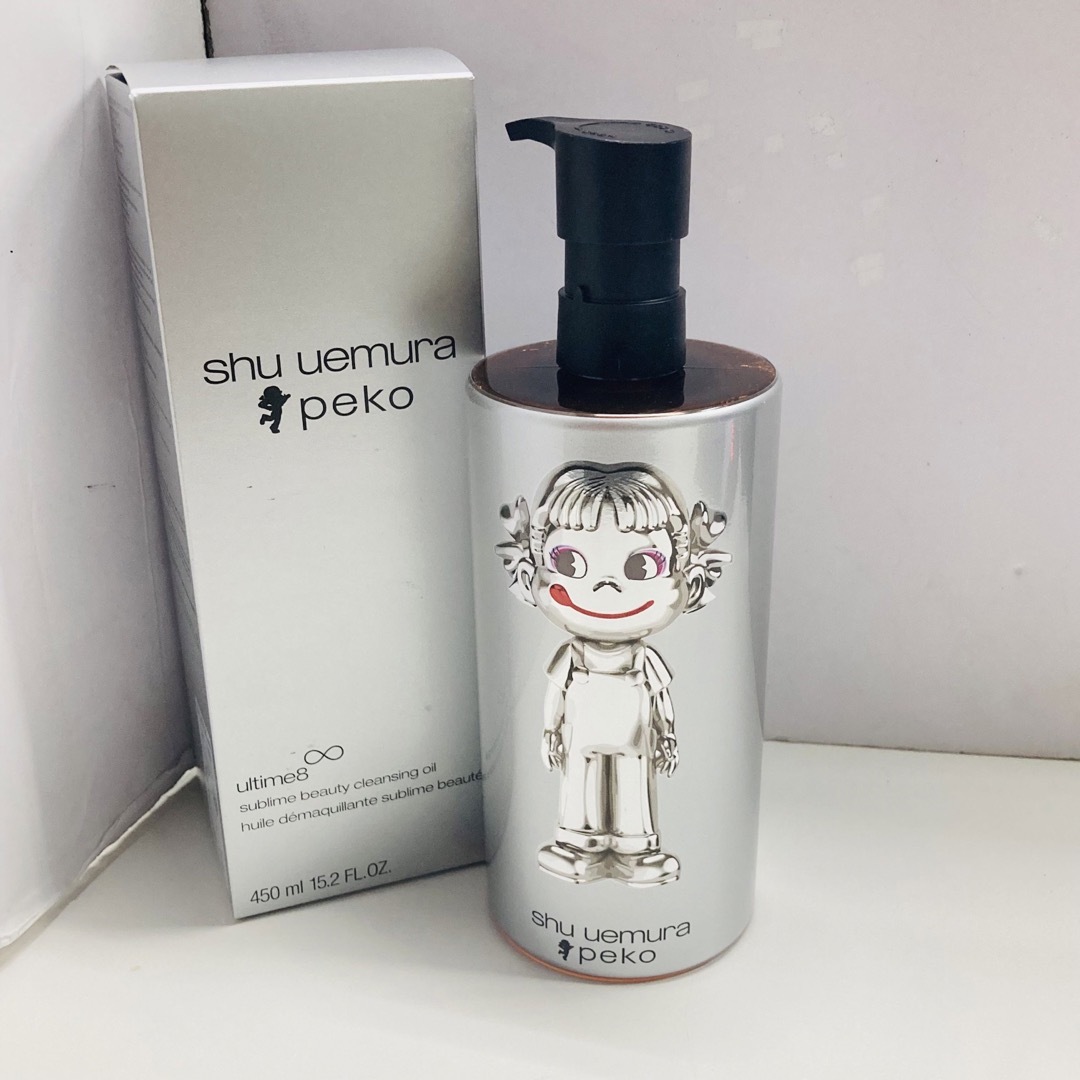 shu uemura(シュウウエムラ)のシュウウエムラ×ペコちゃん　アルティム8∞ スブリム　450ml コスメ/美容のスキンケア/基礎化粧品(クレンジング/メイク落とし)の商品写真