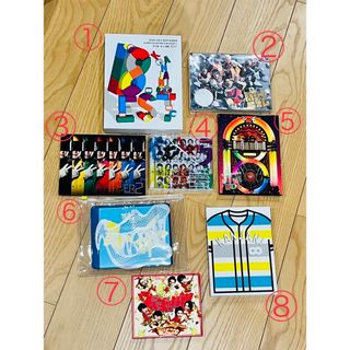 関ジャニ∞  Blu-ray・CD・DVD 8点セット　おまけ付き！(アイドル)