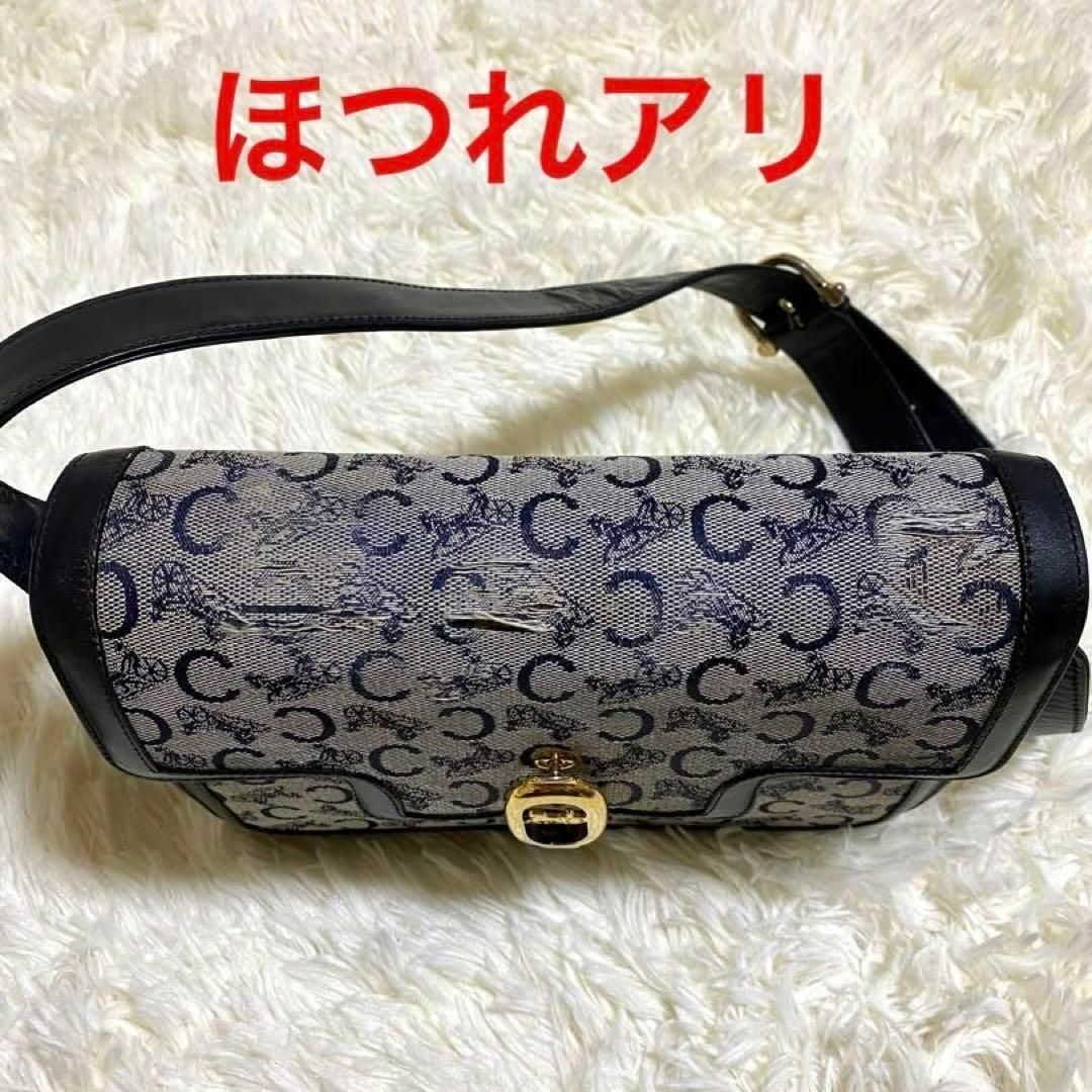 celine - 【希少】セリーヌ ショルダーバッグ 馬車金具 C サルキー