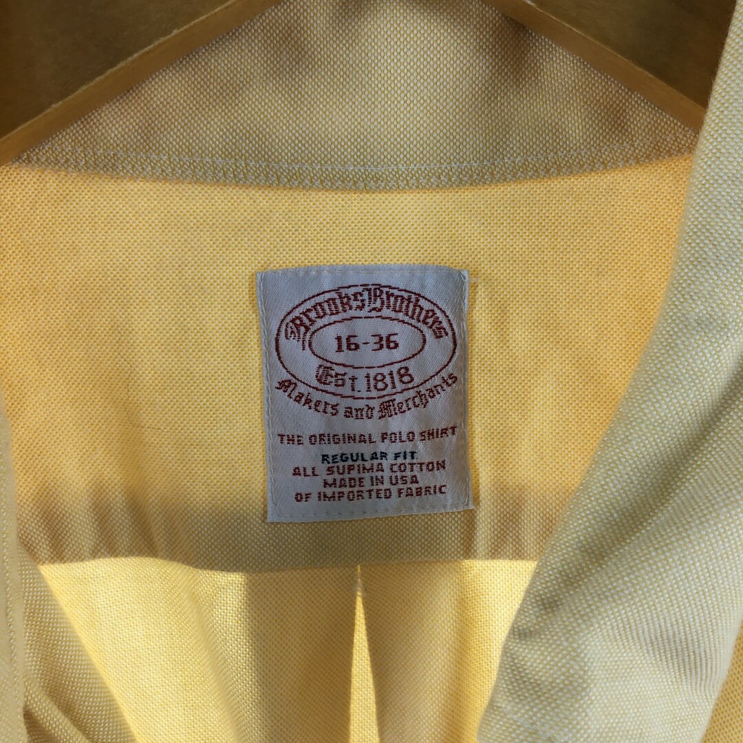 ブルックスブラザーズ Brooks Brothers Est.1818 長袖 ボタンダウン ...