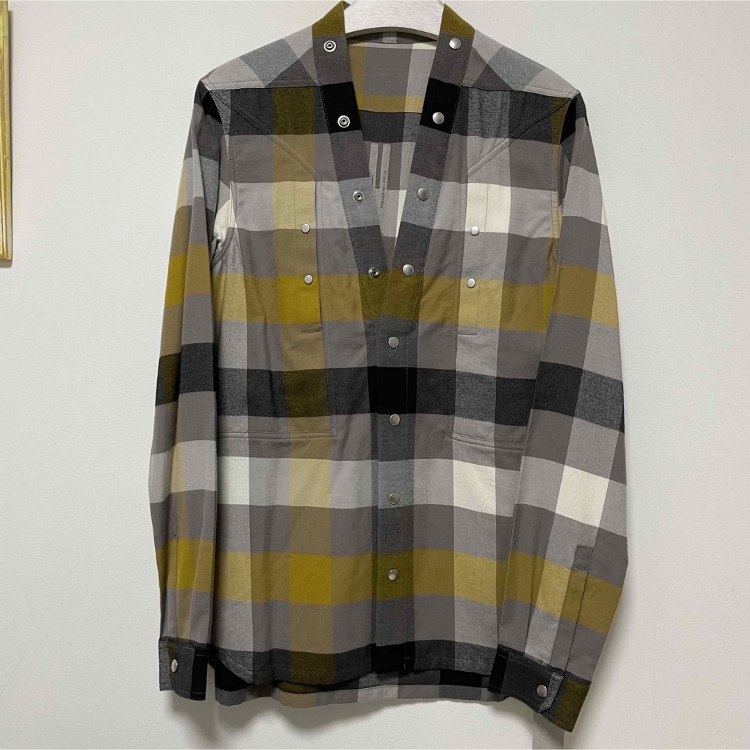 Rick Owens - 【新品/定価22.3万】RICK OWENS LARRY SHIRT