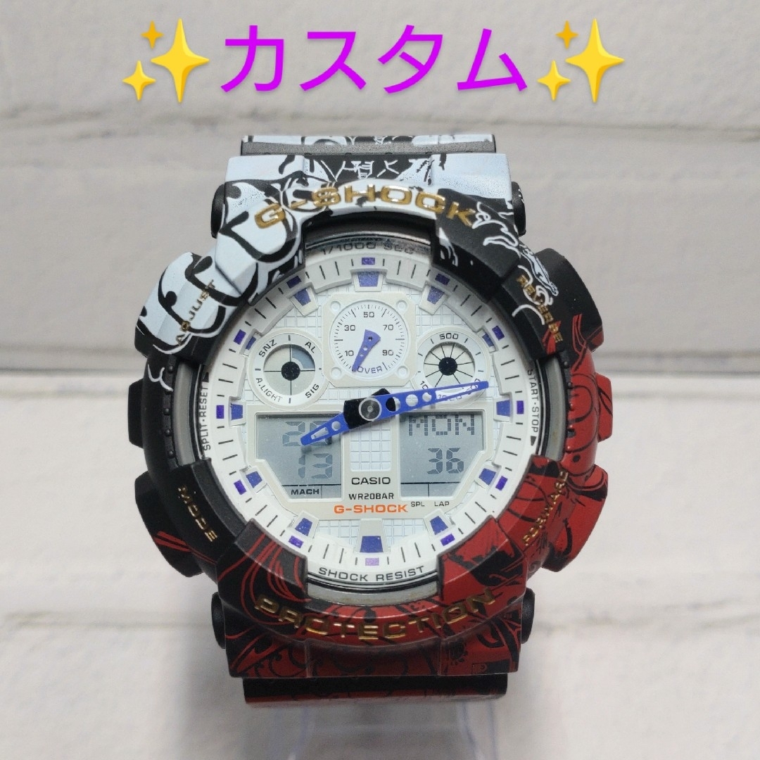 カシオ　G-SHOCK　GA-100改　カスタム　No.203