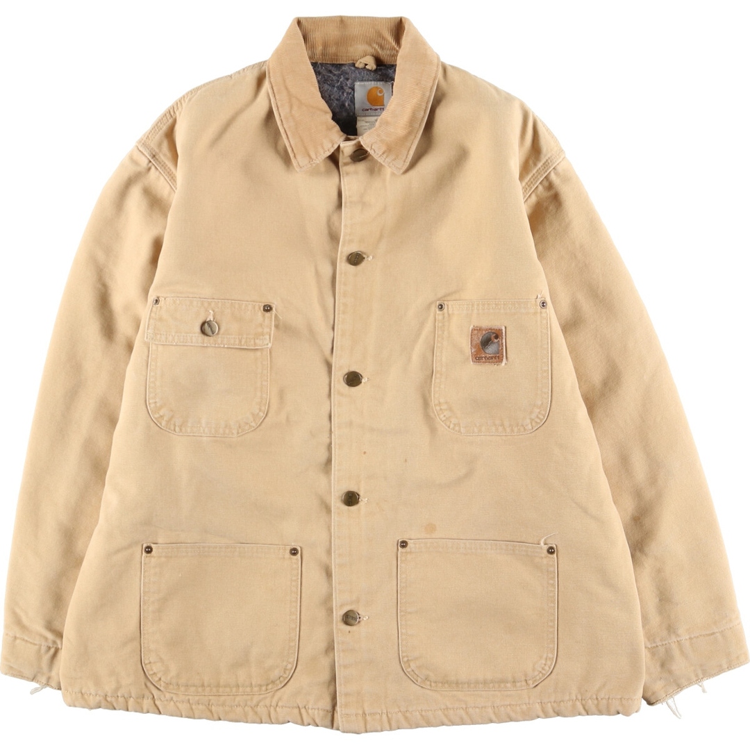 carhartt(カーハート)の古着 90年代 カーハート Carhartt ミシガンチョアコート ダック地ワークジャケット USA製 メンズXL ヴィンテージ /eaa375258 メンズのジャケット/アウター(その他)の商品写真