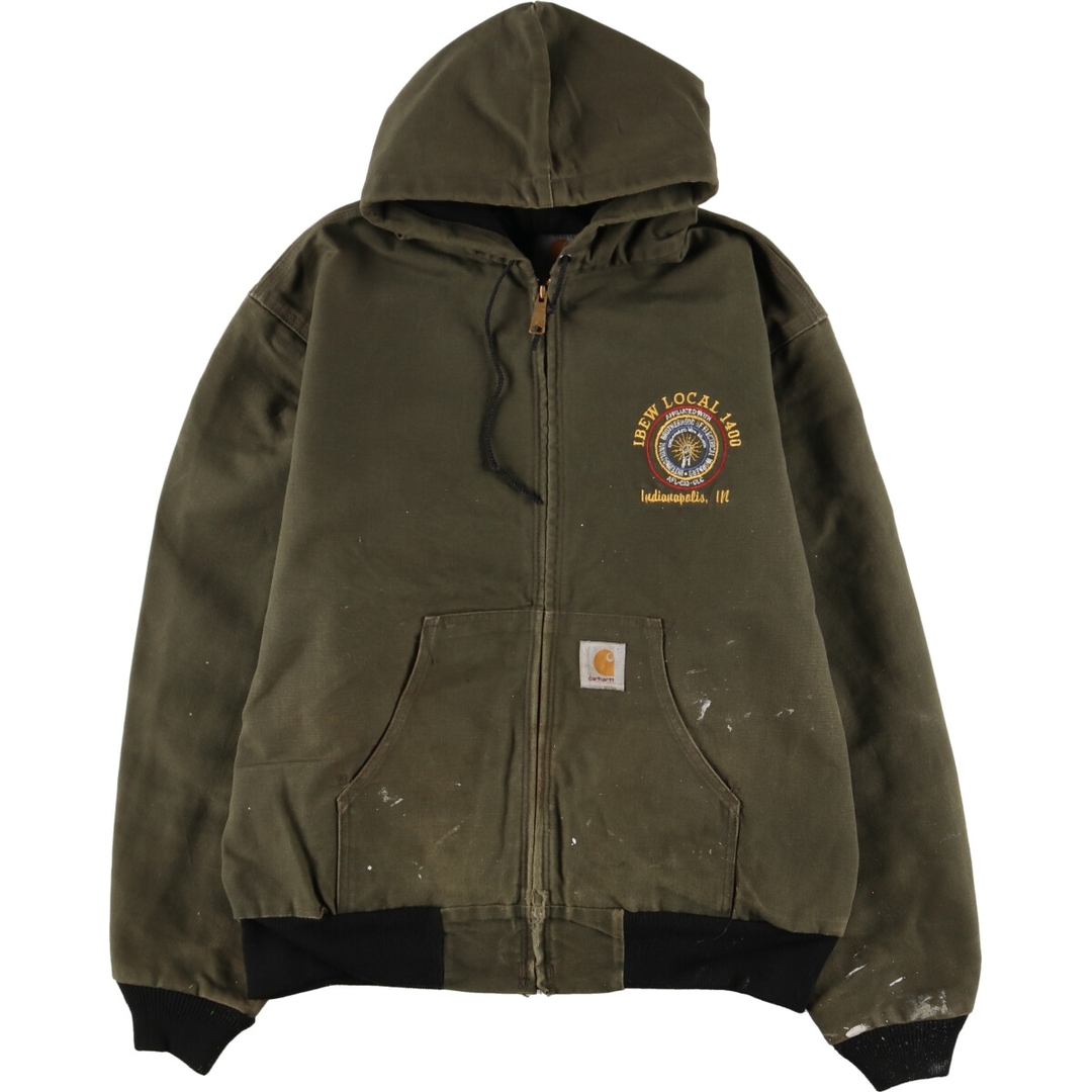 極美品 古着 カーハート Carhartt アクティブジャケット ダック地