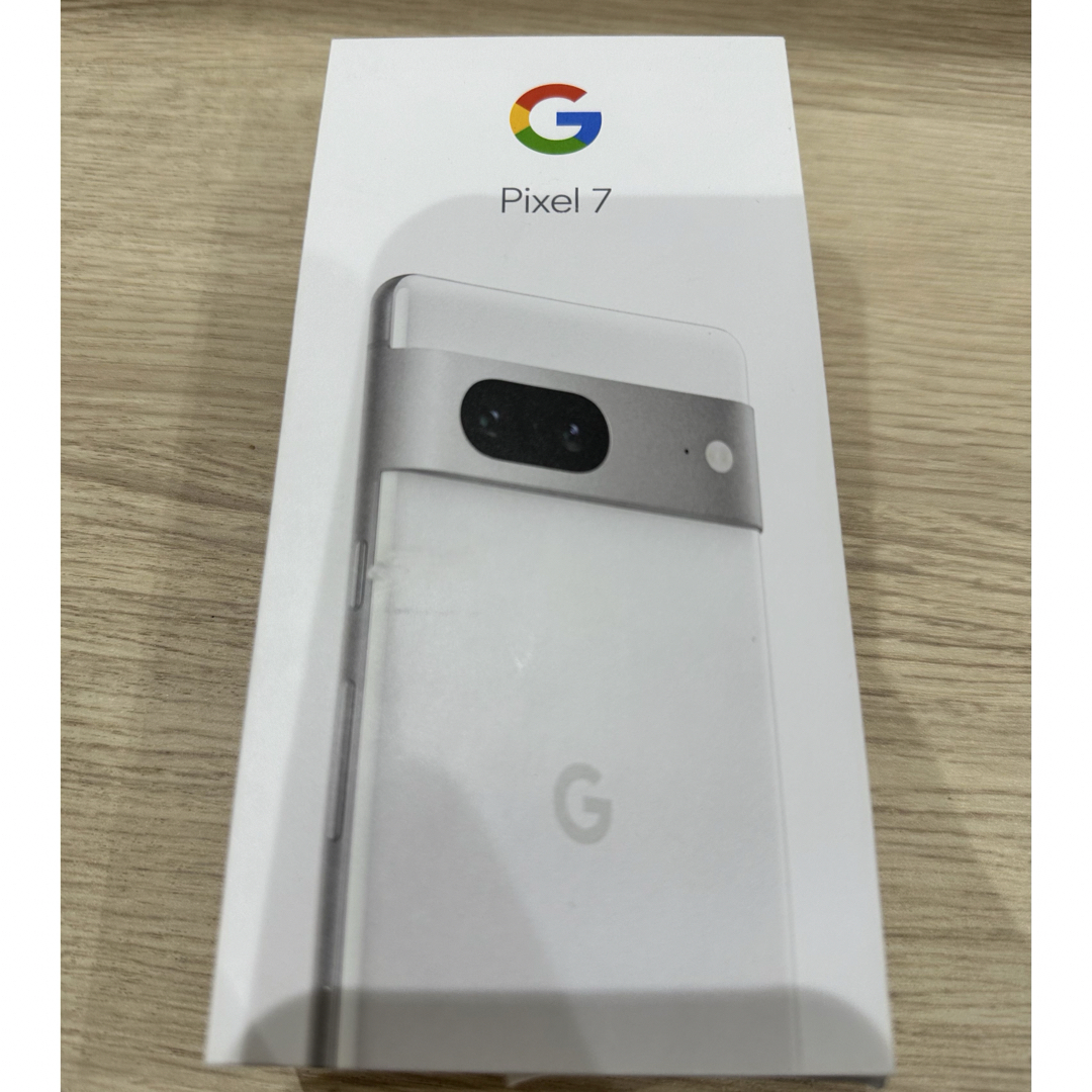 Google(グーグル)のGooglePixel7 ホワイト128GB 新品未使用品 スマホ/家電/カメラのスマートフォン/携帯電話(スマートフォン本体)の商品写真