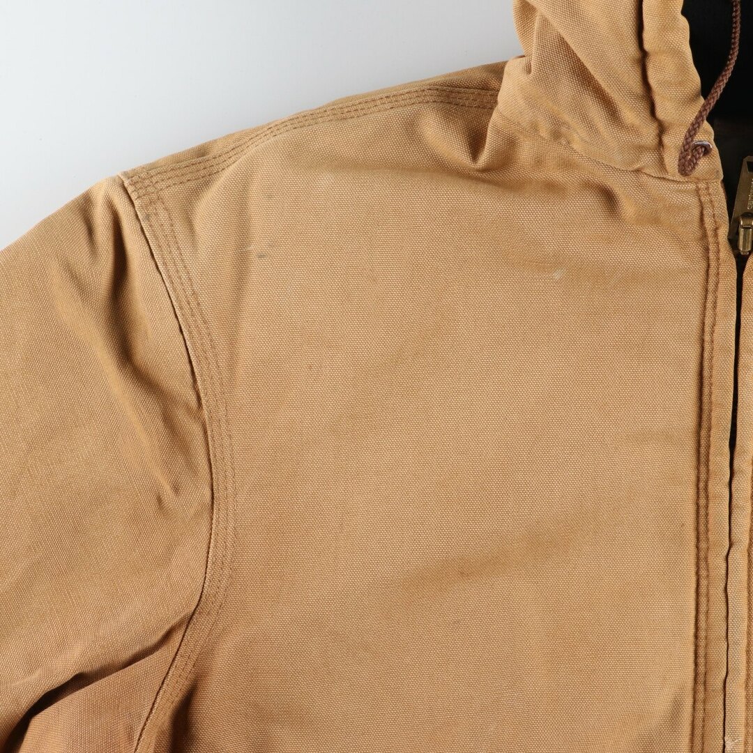 古着 90年代 カーハート Carhartt アクティブジャケット ダック地フルジップパーカー USA製 メンズXXL ヴィンテージ  /eaa359199